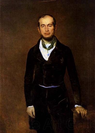 Ferdinand von Rayski Portrait of Count Zech-Burkersroda France oil painting art